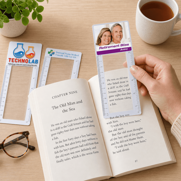 Focus Bookmark Magnifier Ruler