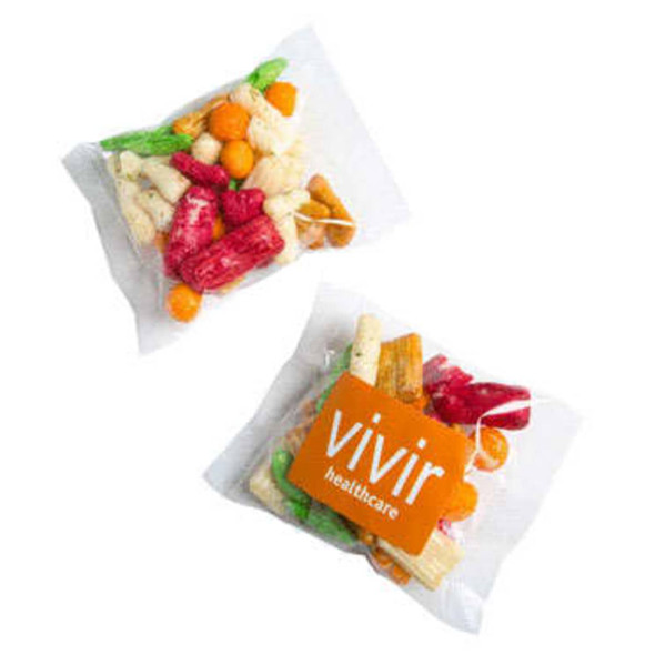 Rice Crackers 20g - Branded Bag with Sticker