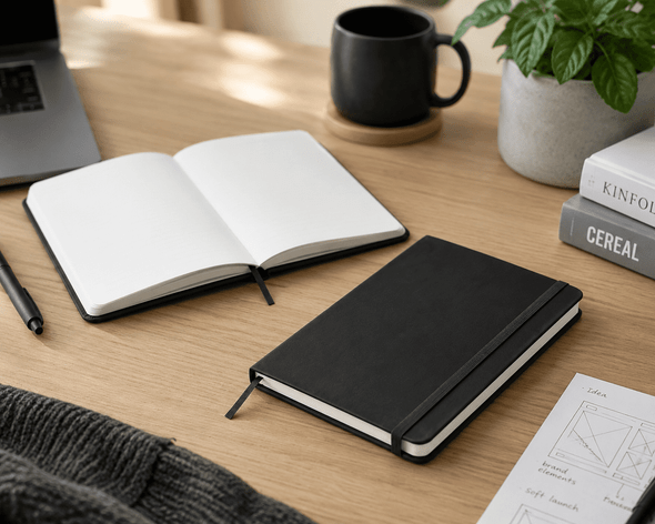 Omega Unlined Notebook