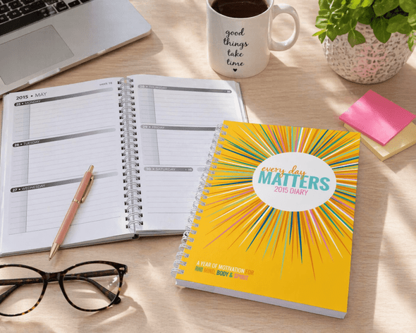 A5 Diary Hard Cover - Week to View