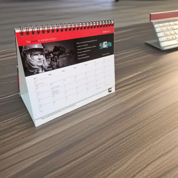 A5 Tent Calendar