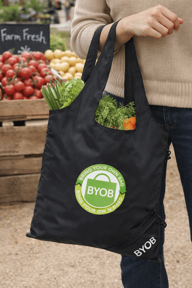 Latitudes Foldaway Shopping Bag