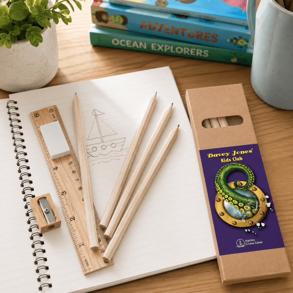 Script Stationery Set