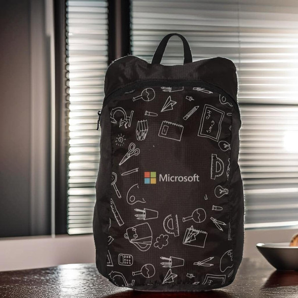 Max Full Colour Fold-up Backpack