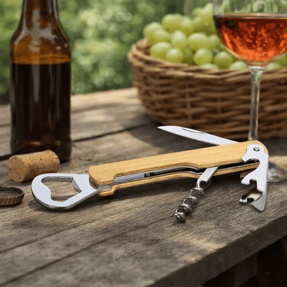 Wooden Wine Waiters Knife