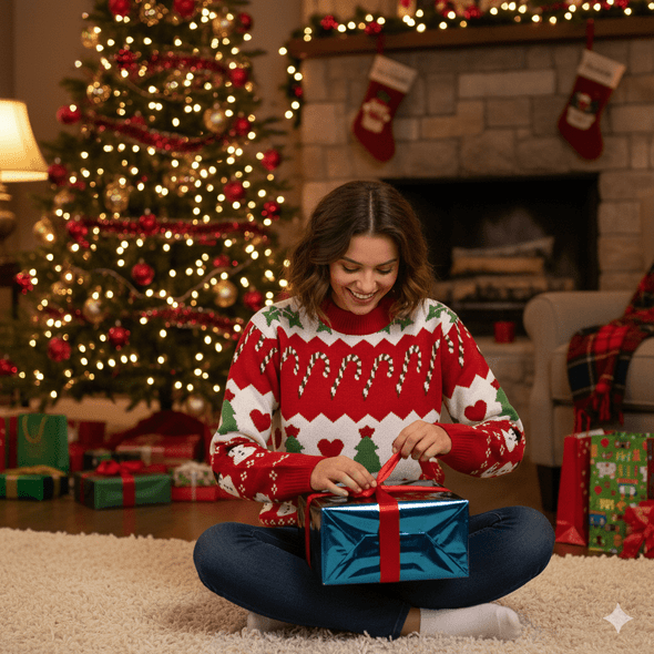 Blitzen Custom Knitted Jumper