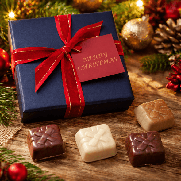 x4 Pack Xmas Chocolate Box