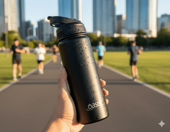 Oasis Challenger 550ml Vacuum Sports Sipper Spout Bottle Oasis Challenger 550ml Vacuum Sports Sipper Spout Bottle