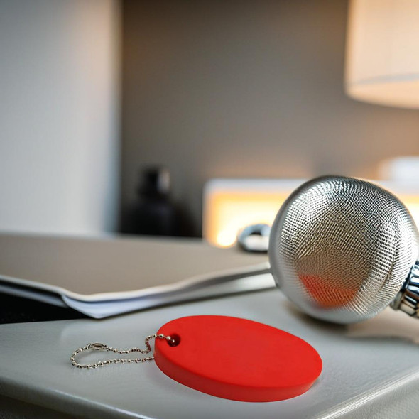 Stress Floating Key Ring