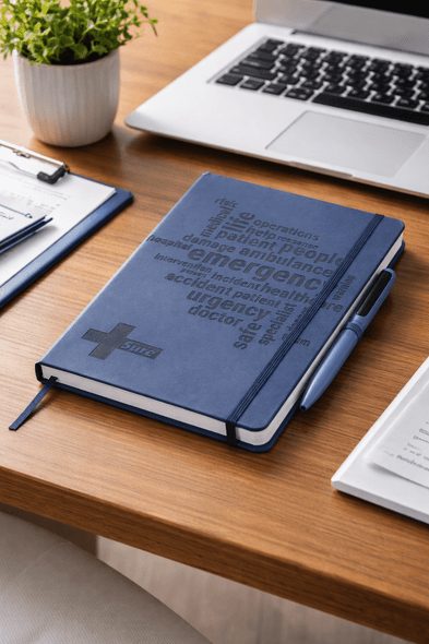 Designa Deboss SoftTouch A5 Notebook