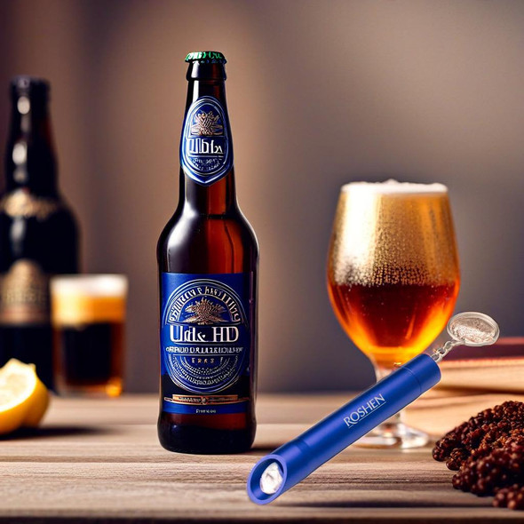 Pop Light Bottle Opener Keychain