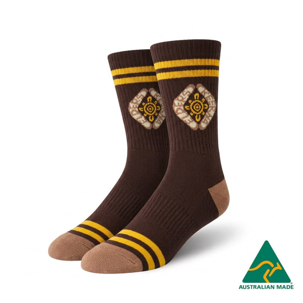 Combed Cotton Sports Crew - Australian Made