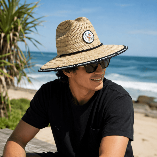 Straw Hat with String