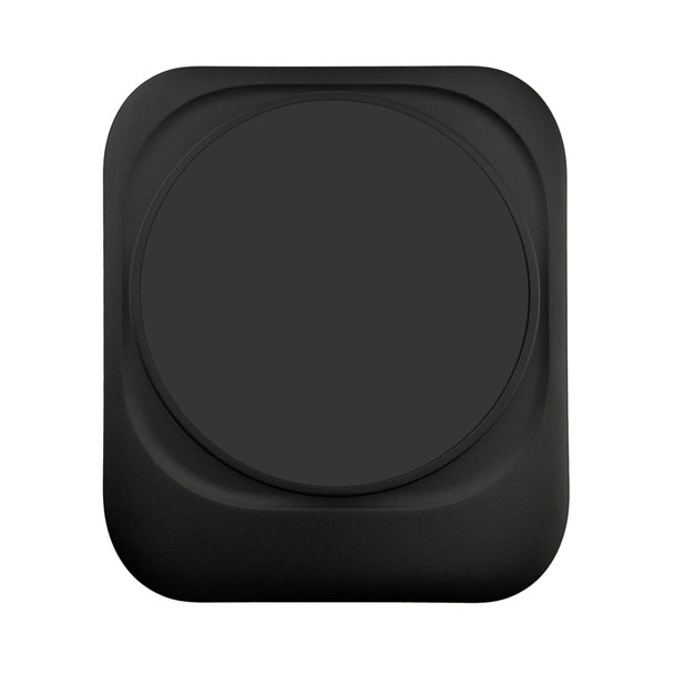 A black Spartan 3-in-1 wireless charger with a smooth, circular charging surface. Features a minimalist design.