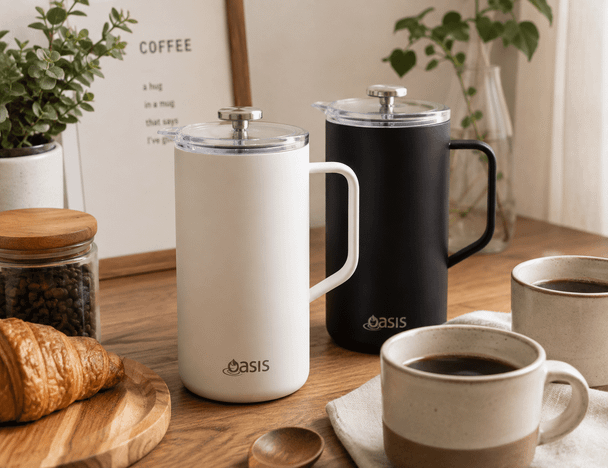 Oasis 1L Insulated Coffee Press