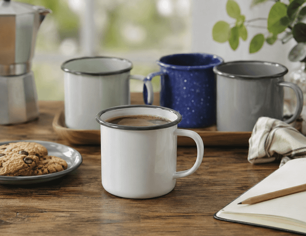 Falcon Enamel 350ml 8cm Mug