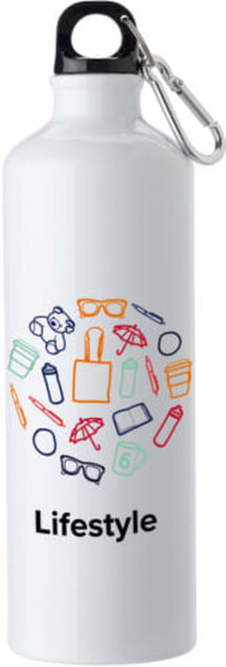 Aluminium water bottle (750 ml) Roan