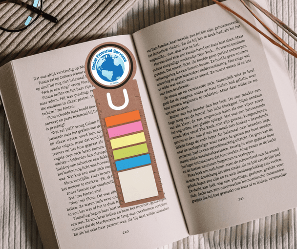 Circle Bookmark / Noteflag Ruler