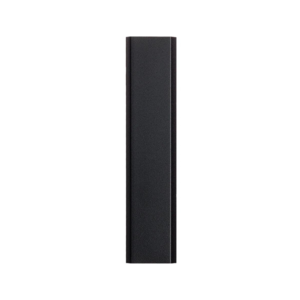 A sleek black power bank with a slim design, categorized under Phone & Technology.