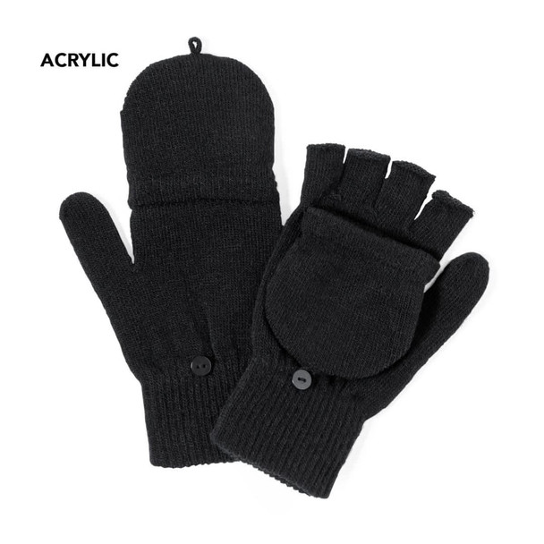 Gloves 2 in 1 can make into mittens