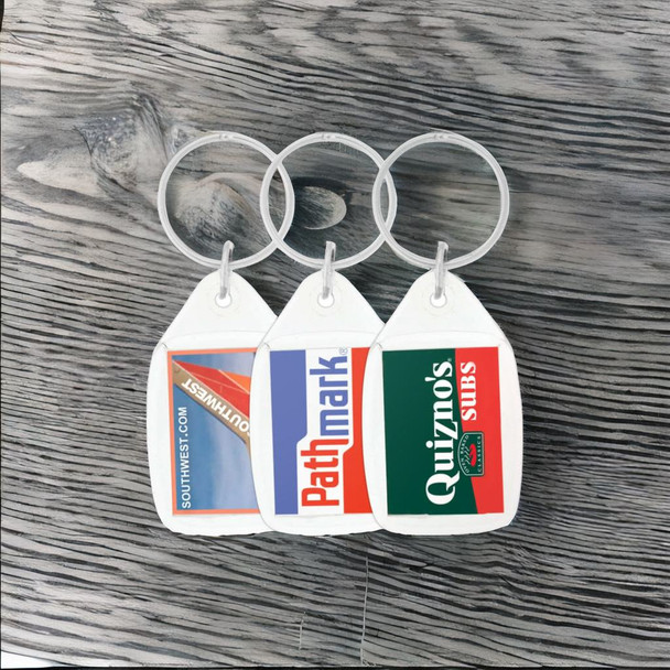Tear Drop Acrylic Keychain