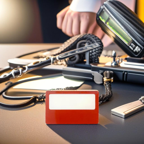 Pocket Ruler Magnifier with Sleeve Pocket Ruler Magnifier with Sleeve