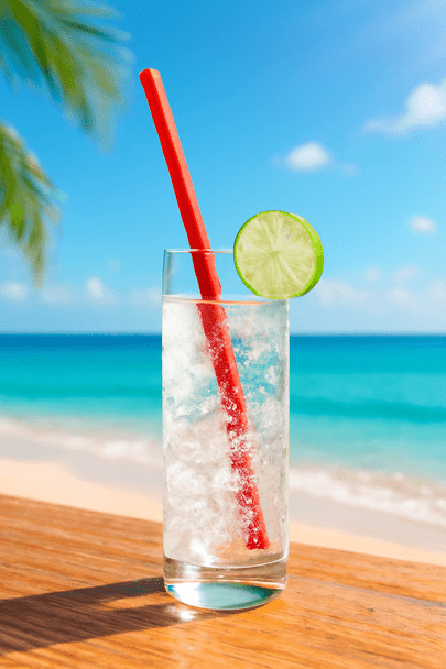 Reusable Silicone Straw