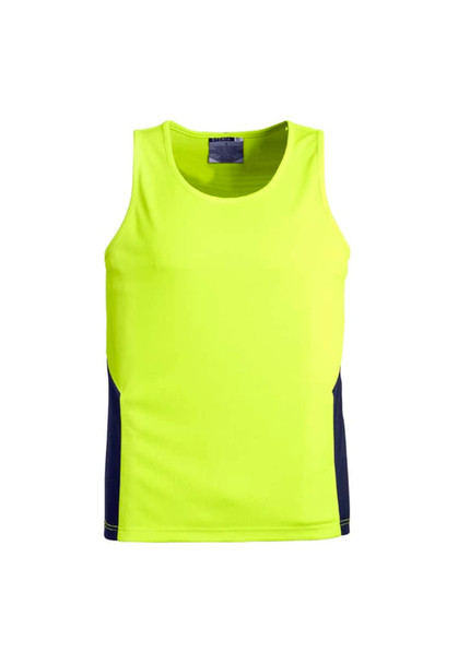 Mens Hi Vis Squad Singlet