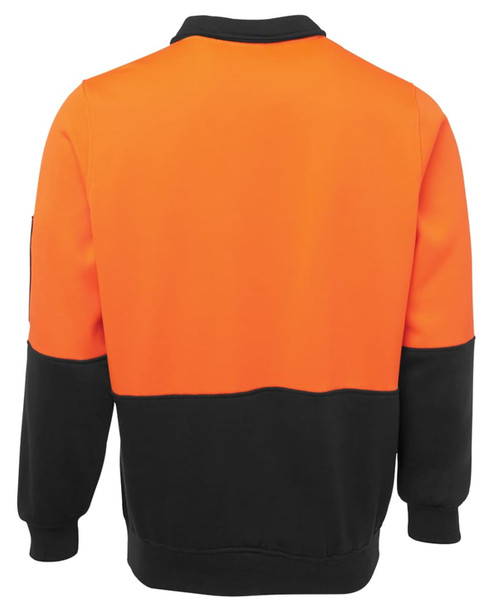  Hi Vis Half Zip Fleecy