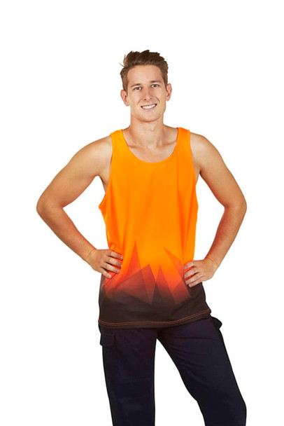 Hi Vis Sublimation Singlet