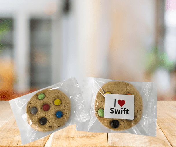 Cafe Style Choc Button Cookie