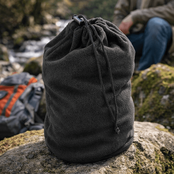 Polar Fleece Drawstring Bag