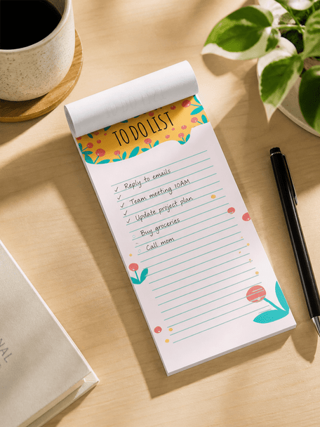 DLE Vertical Note Pad - 50 Leaves