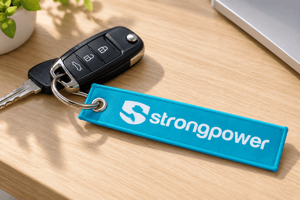 Woven Key  Ring