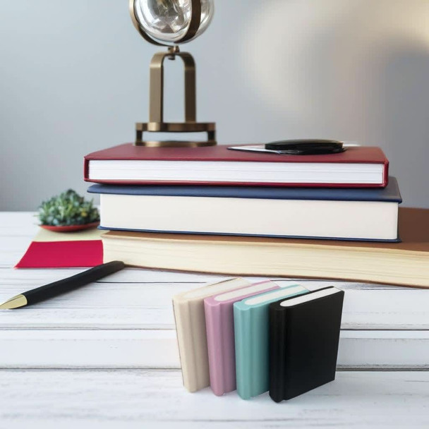 Book Shaped Rubber Eraser