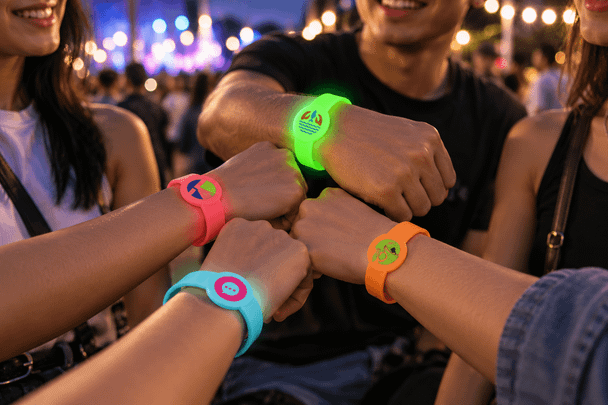 Xtra Silicone Wrist Band - Glow in the Dark