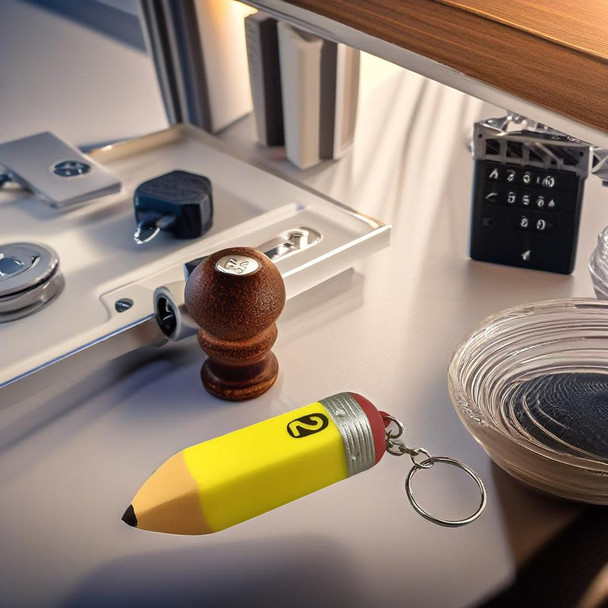 Stress Pencil Key Ring