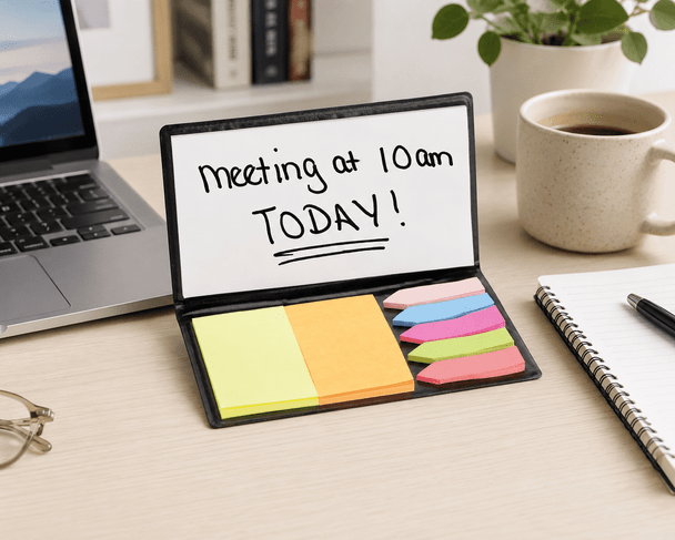 Slimline Sticky Memo Holder