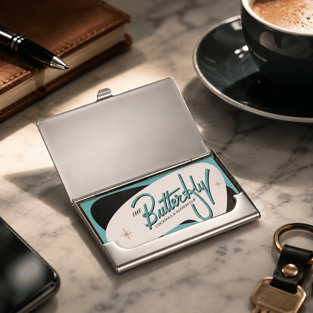 Traverse Business Card Holder