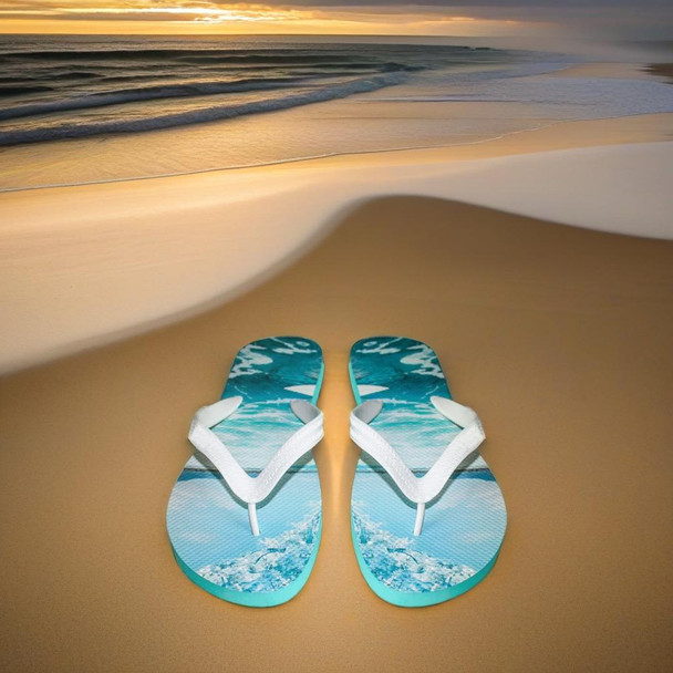 Rubber Talking Footprint Thongs