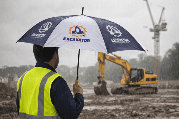 RPET Umbrella with Straight Handle