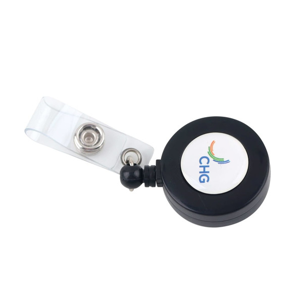 Round Retractable Card Holder