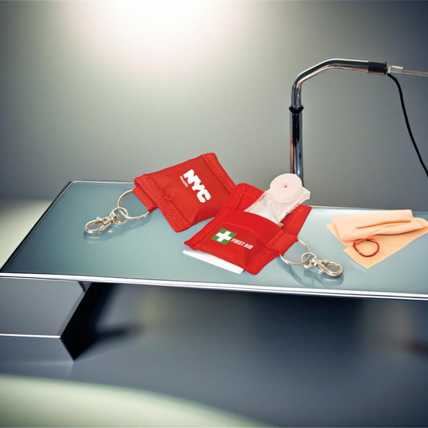 First Aid CPR Mask Keyring