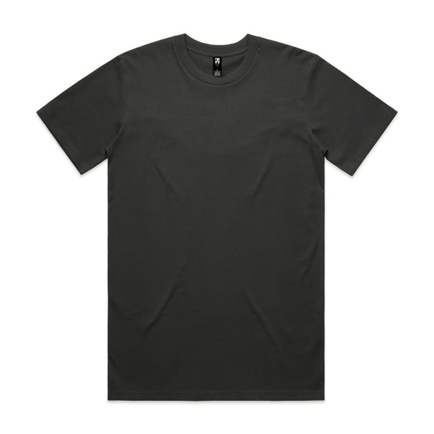 A black Classic Tee featuring a crew neck and short sleeves, with a small logo on the label.