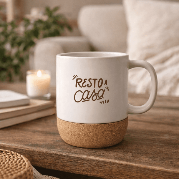 Magnum Ceramic Mug / Cork Base