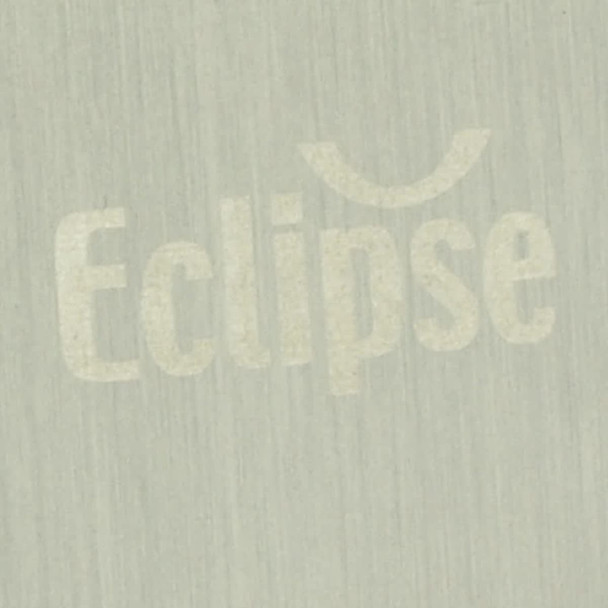 A classic aluminium photo frame with a brushed silver finish and a logo. A classic aluminium photo frame with a brushed silver finish and a logo.