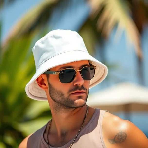 Terry Towelling Bucket Hat