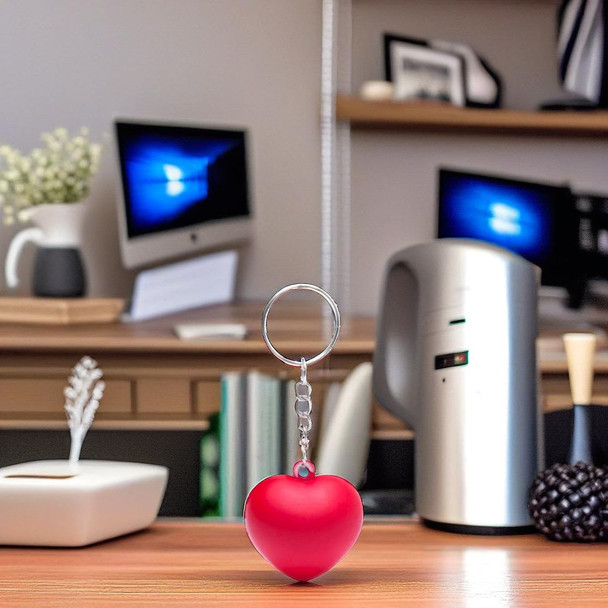 Silene Stress Heart Keychain