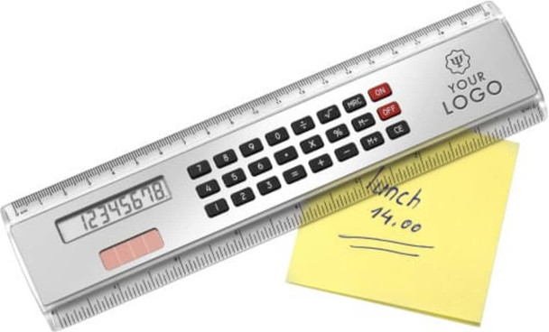 ABS ruler with calculator Heather