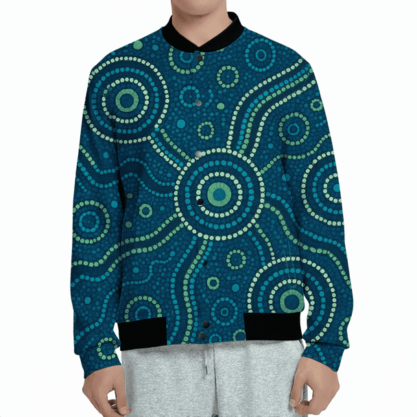 Unisex Polyester Scuba Sublimated Varsity Jacket